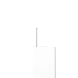 Cutout image of Crosswater Brushed Stainless Steel Glass-to-Ceiling Bracing Bar